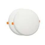 پنل سقفی LED توکار گرد فول‌لایت 510، بسته 2 عددی، توان 40 وات، زاویه نوردهی 180 درجه، نوردهی ثابت، رده مصرف انرژی A، جنس پلی‌کربنات